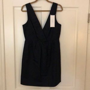 J Crew navy blue dress